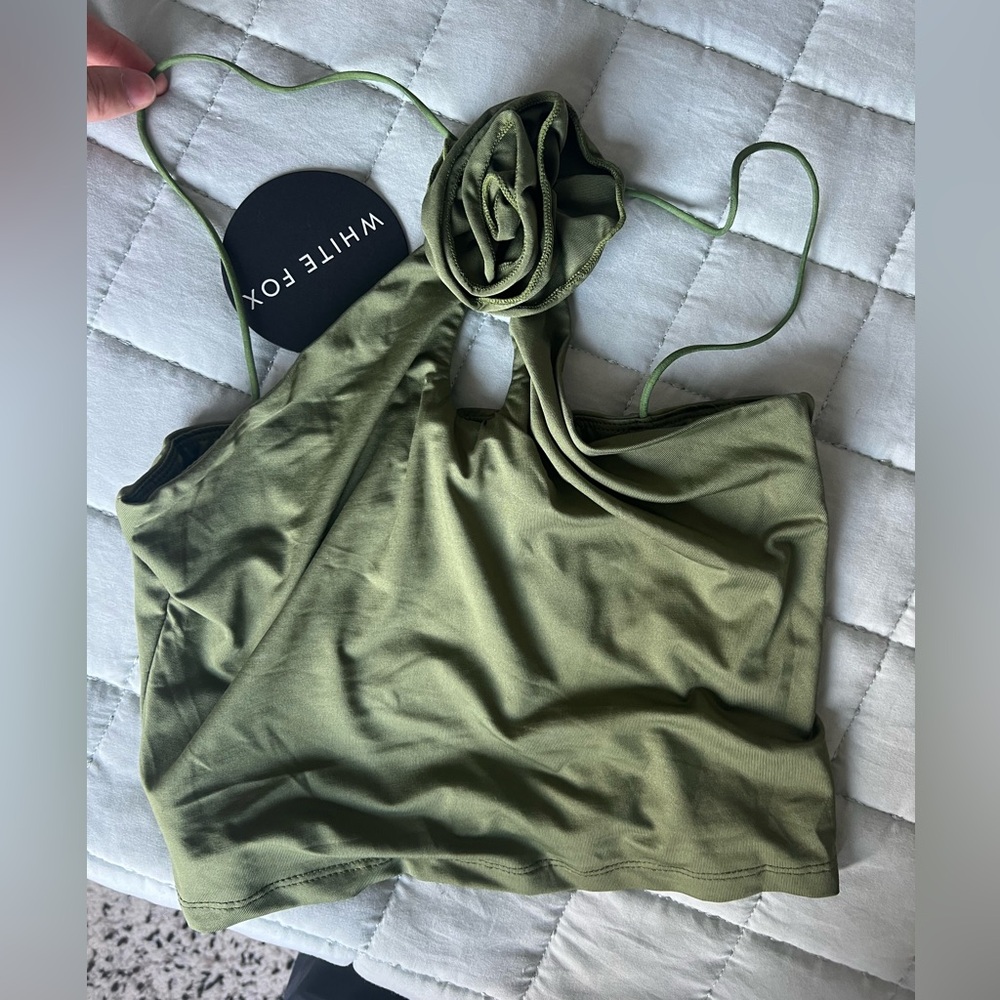 WHITEFOX olive top size S